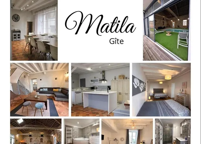 De Charme Avec Piscine Interieure